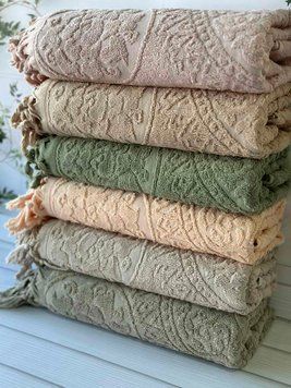 Hitit рушники 70х140см., 6 шт/уп. Пеньє. Sikel Туреччина 6095 фото