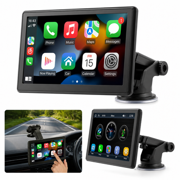 Автомобільний монітор 7" B600W з CarPlay та Android Auto 0015С фото