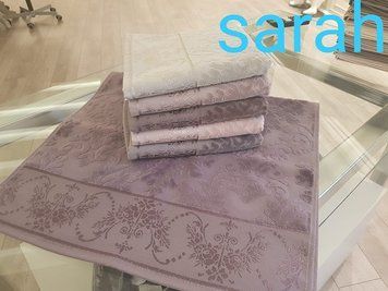 Sarah велюрові рушники 50х90см., 6 шт/уп. Pupilla Туреччина. 3629 фото