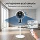 Вентилятор підлоговий мережевий 40 Вт з пультом ДК, LED-дисплеєм, таймером до 9 год, 3 швидкості, поворот 120&deg; М600 фото 5