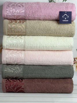 Wenzel бавовняні рушники 70х140см., 6шт/уп. 5166 фото